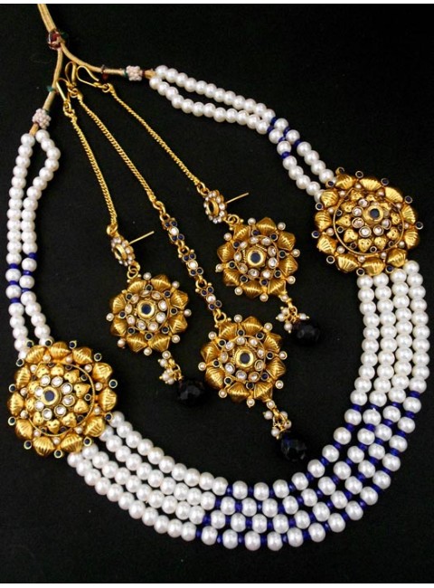 Rajwadi Jewelry Set